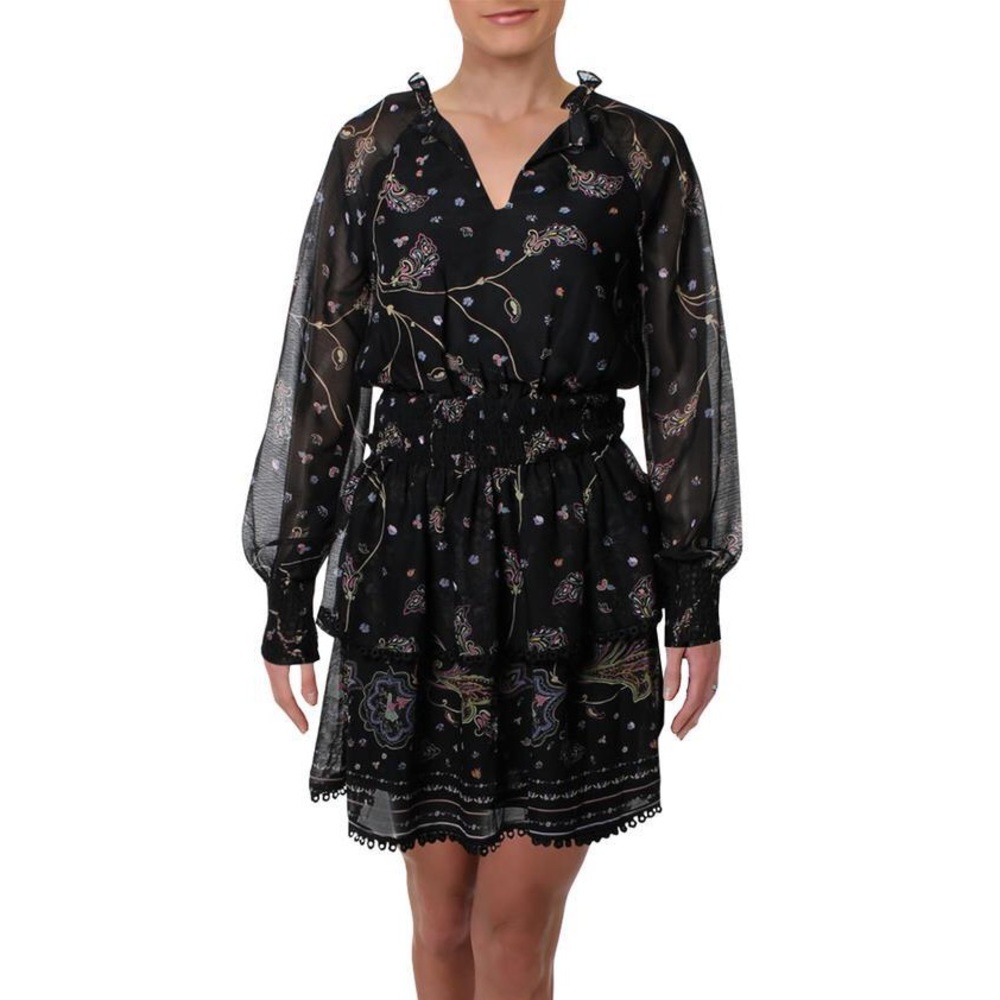 Aqua Bloomingdales Floral Dress